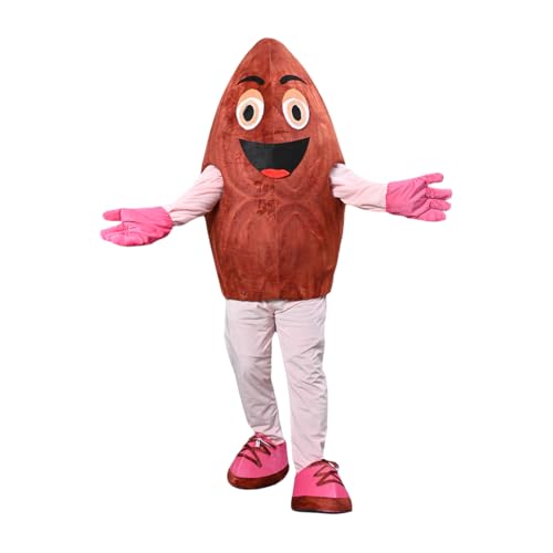 Nuts Almonds Mascot Costume Adult Cosplay Marketing Planning Cartoon