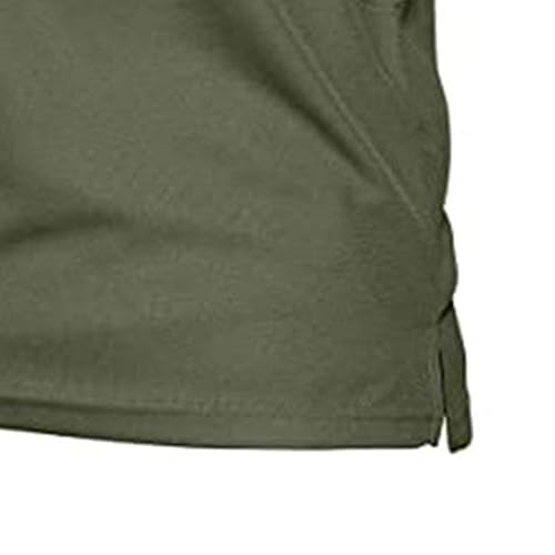 Men's Muscle Polo Shirts Casual Golf Shirt Long Sleeve Shirts Classic Pique Jersey Golf Tactical T-Shirt4