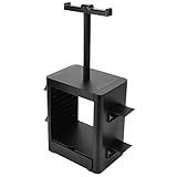 Regalos ideales: el soporte de torre de juegos multifunción con soporte vertical para auriculares y soporte de montaje para controlador de consola, se empaquetará en una caja colorida con un asa portátil, este es el regalo perfecto para su amigo amante de los juegos.