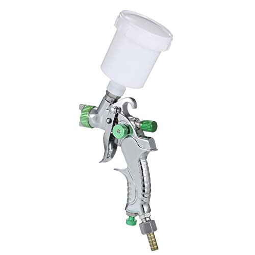 ERYUE Pulverizador de tinta,Pistola de pulverização de ar de alimentação por gravidade Mini pistola