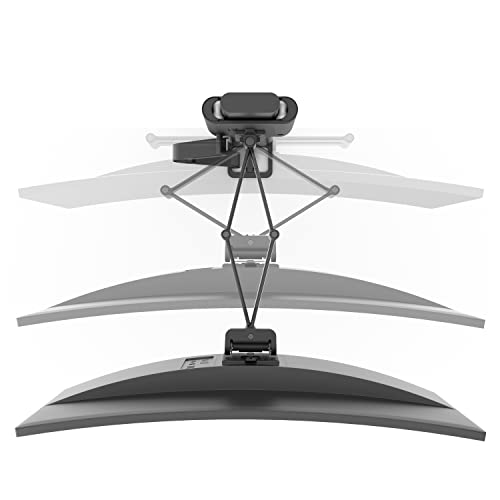 Image of Ergotron - Trace Single Monitor Arm, VESA Desk Mount - for Monitors Up to 38 Inches, 6.5 to 21.5 lbs - Matte Black