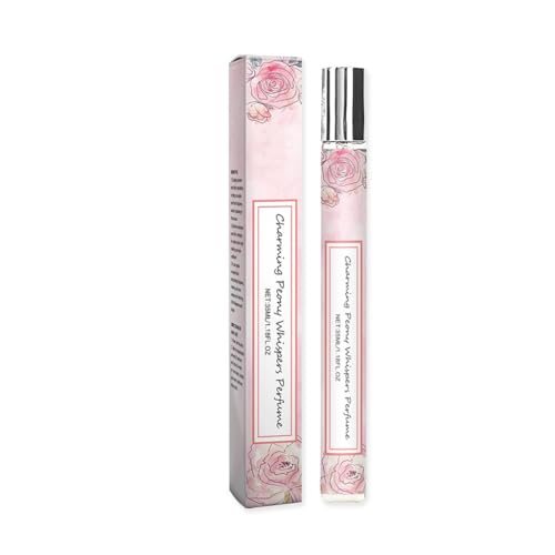 Perfume for Mujer Peony Flower Language, Aumenta El Encanto Femenino, Aroma Duradero Y Fácil Aplicación(5pcs)