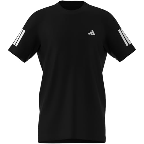 Adidas Boys Club Tennis Climacool 3-Stripes T-Shirt M Black4