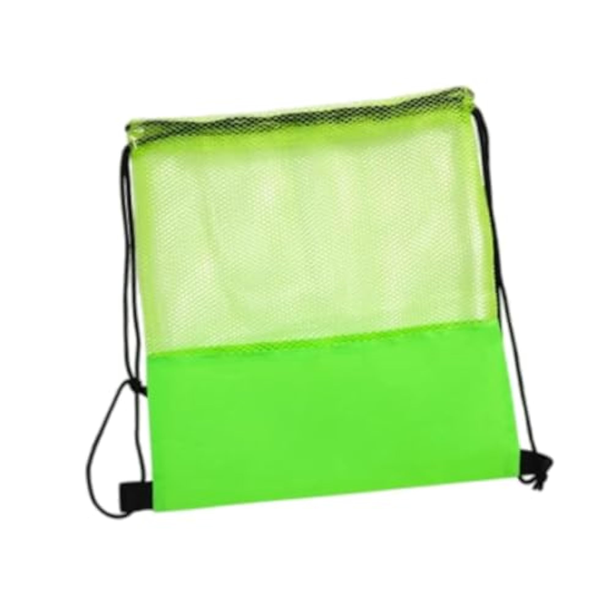 Portable Drawstring Basketball Backpack, Green