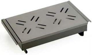 Stalwart L561 cuadro calentador de alimentos dos quemador, color: gris