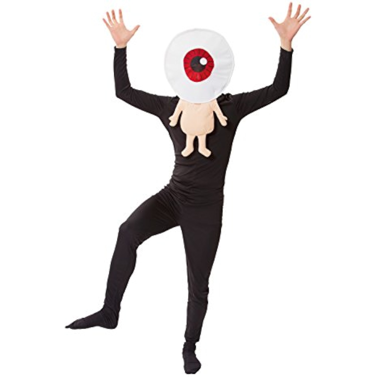 クリアストーン(Clearstone) ゲゲゲの鬼太郎 公式 コスプレ ハロウィン 目玉おやじ ユニセックス ホワイト 詳細画像3