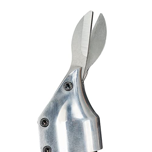 18 Gauge Pneumatic Metal Shear Cutter 2-Blade Pneumatic Scissor Metal Stainless Steel Sheet Metal Cutting Tools Industrial Air Cutter for Iron, Aluminum Sheet, Screen Mesh