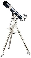 Vista 2 de Celestron Omni XLT 120 Telescopio refractor - Refractor de mano con recubrimientos ópticos XLT - Montaje ecuatorial alemán manual con círculos