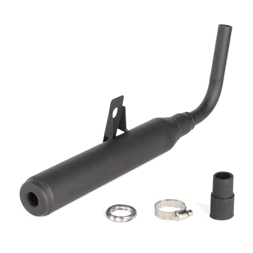 SUNQIAO PW50 Silencer, Exhaust Silencer Pipe for PW50 PY50 PeeWee Y-Zinger 50 Kid Bikes Muffler