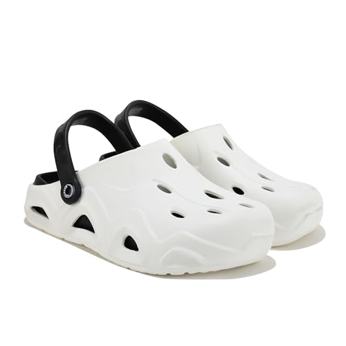 Image of Woodland Men's Black /Lgrey Eva Slides-UK-5 (EURO 39)
