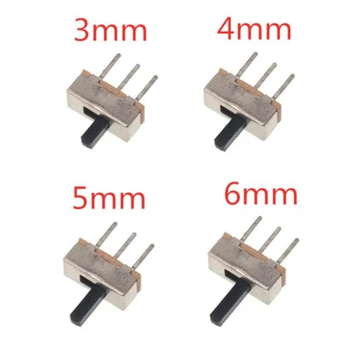Mini interrupteur coulissant SS12D00 pour réparation et modélisme