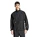adidas Men's Tall Size Future Icons 3-Stripes Woven Half-Zip Sweatshirt, Black