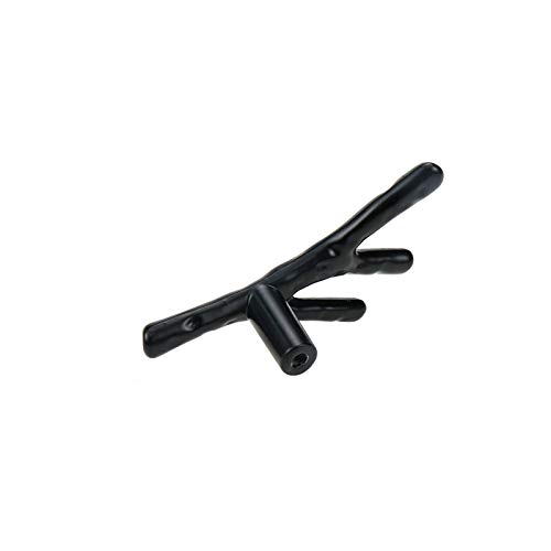 Bitray Twig Branch Cabinet Knobs Zinc Alloy Vintage Tree Drawer Pull Black Handles #TOP4