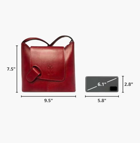 LaGaksta Isabella Italian Leather Crossbody