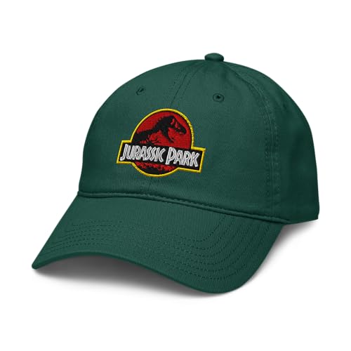 Jurassic Park Iconic Logo Adjustable Baseball Hat