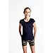 French Toast Girls Short Sleeve Crewneck T-Shirt Tee T Shirt, Navy, 8 US