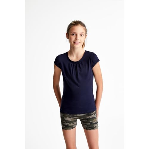 Image of French Toast Girls' Toddler Short Sleeve Crewneck Tee T-Shirt