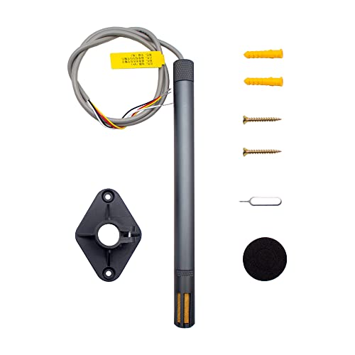 Toplionace Transmisor de Temperatura y Humedad de Metal, Sonda T&H 0-10V del Sensor de Temperatura Humi de Alta Precisión a Prueba de Explosiones de Tubería FG6010