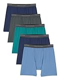 Fruit of the Loom Men's Micro-Stretch Boxer Briefs, assorted, Medium