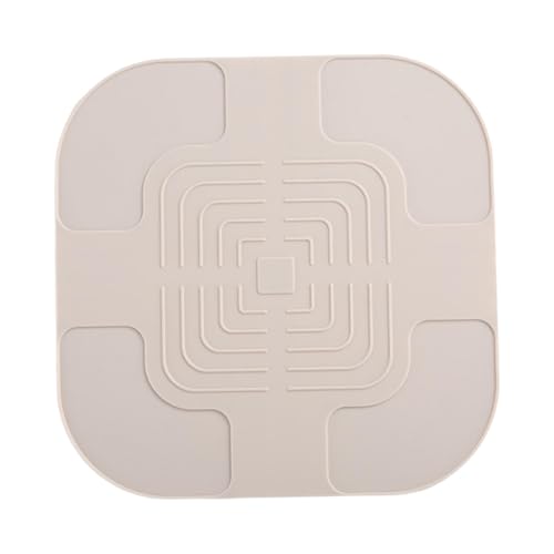耐熱マット カウンタートッププロテクター ノンスリップ 耐火 断熱 11x11インチ エアフライヤーアクセサリー エアフライヤーマット ベージュ