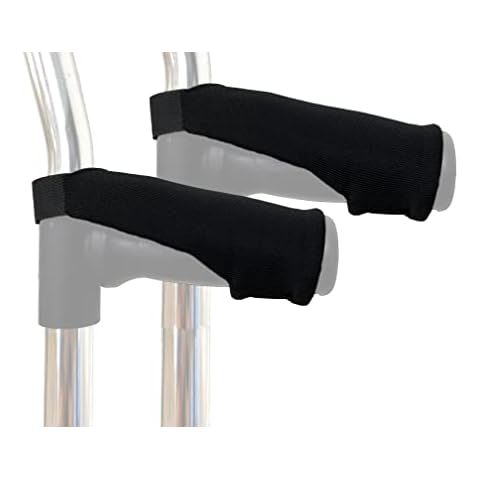 Crutcheze Forearm Crutch Hand Pads | Pair of Crutch Cushions for Hands | Crutch Hand Grip Accessories Cover