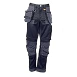 DEWALT Harrison Stretch Trouser 42W 31L Black/Grey