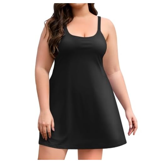 COOTRY Plus Size Tennis Dress