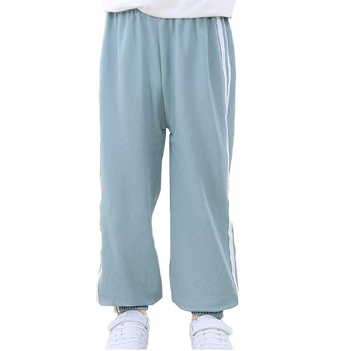 LittleSpring Girls Boys Summer Pants Elastic Waist Lightweight Joggers 2-10 Years2