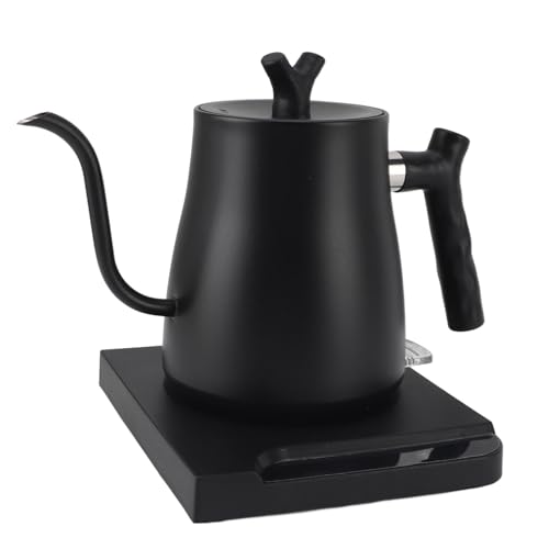 Hervidor eléctrico cuello de ganso 1000W 800ml acero inox miniatura 1