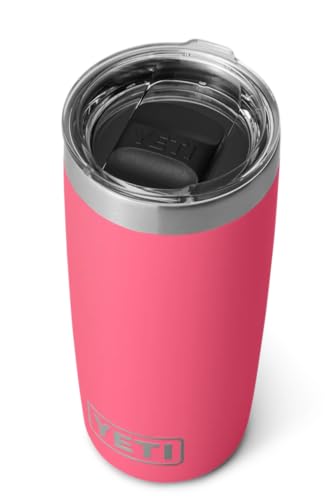 Yeti Rambler Tumbler, Vacuum Insulated Stainless Steel Tumbler With Magslider Lid, Tropical Pink, 10 Oz 296 Ml