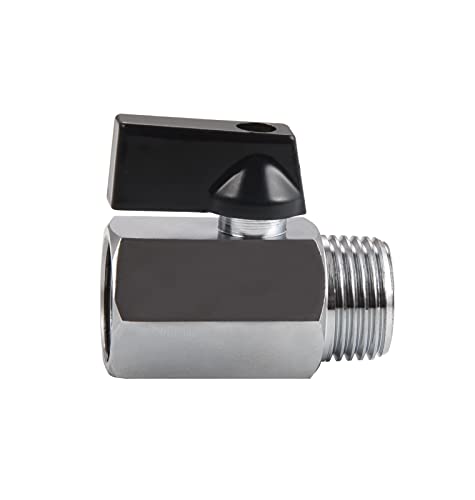 Carvedexquisitely Brass Mini Ball Valve 1/4"Npt Thread thumb #2
