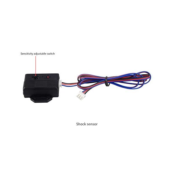 EASYGUARD EC202 2 Way car Alarm System with LCD Pager Display Remote Engine Start & Microwave Sensor DC12V - Image 8