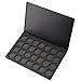 Allwon Empty Magnetic Eyeshadow Makeup Palette with 28Pcs 26mm Round Metal Pans