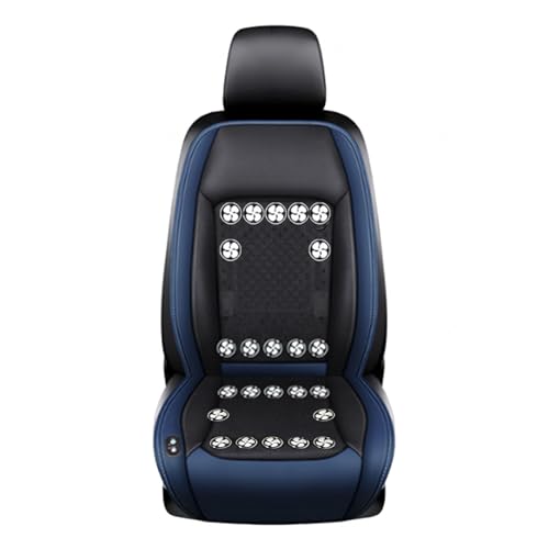 Cojín Ventilado Para Coche 3 Niveles De Viento Ajustables Cojín De Asiento De Aire De Refrigeración Para coche, SUV, camión, universal,Blue-24V24Fan