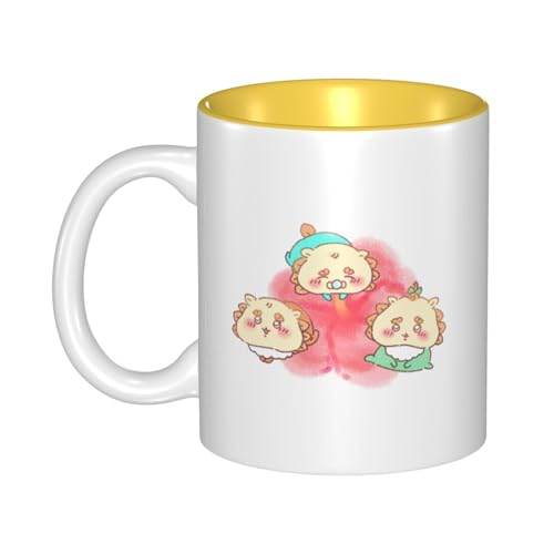 マグカップ ちいかわ シーサー コーヒーカップ 陶磁器 ミルクコップ おしゃれ 持ちやすい 耐熱 耐冷 人気 かわいい プレゼント 母の日 記念日 電子レンジ対応 330ml