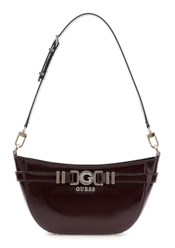 Sac à épaule GUESS Cirene en bordeaux, l'élégance du sac à main chic pour femme au quotidien