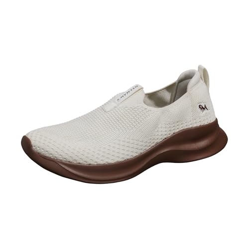 Image of Neeman's Ease Flow Slip Ons for Men | Breathable Knit Casual Shoes Recycled Bottles | Lightweight Cushioned Slip-On Shoes with Lycra Lining & EVA Sole