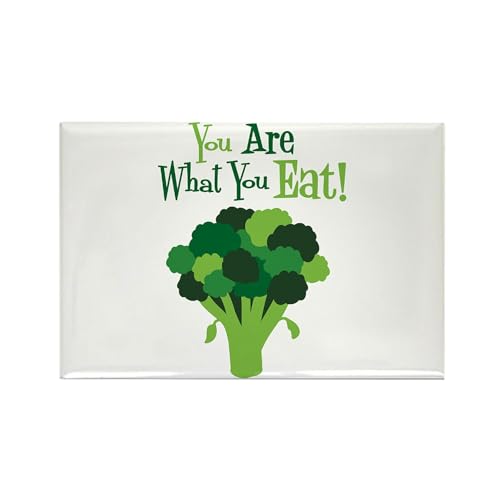 CafePress You Are What You Eat Magnets Rectangle Magnet, 3'x2' Refrigerator Magnet