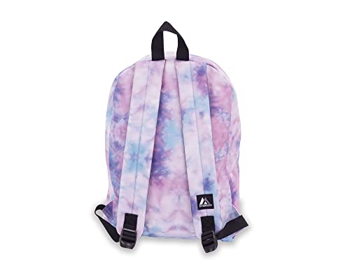 Everest Unisex-Adult's Basic Pattern Backpack, Purple, One Size4
