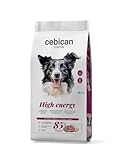 CEBICAN High Energy 3 kg – Pienso para Perros Adultos Muy Activos con Pollo y Cordero – Comida para Perros Alta Energía - Nutrición Deportiva, Digestión y Cuidado Articular – 85% Proteína Animal