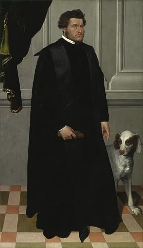 Cuadro en lienzo 60x90cm y pinturas murales de Battista Moroni para hogar