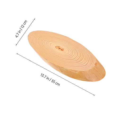 Plato de sushi de madera LIFKOME color caqui miniatura 4