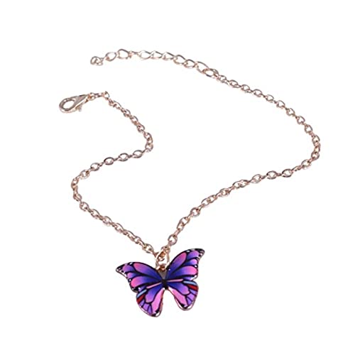 Maverick Niche Alloy Steel Insects, Arrow Anklet Bracelet for Women (Purple) (B09P3KF7YS) Amazon Price History, Amazon Price Tracker