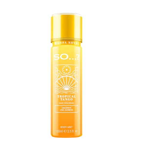 So…? Bossa Nova Womens Tropical Tango Body Mist Fragrance Spray, 150ml