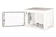 DIGITUS Outdoor Netzwerkschrank - 19 Zoll Rack - 7HE - Wandmontage - 450mm Tiefe - Traglast 100kg - Grau