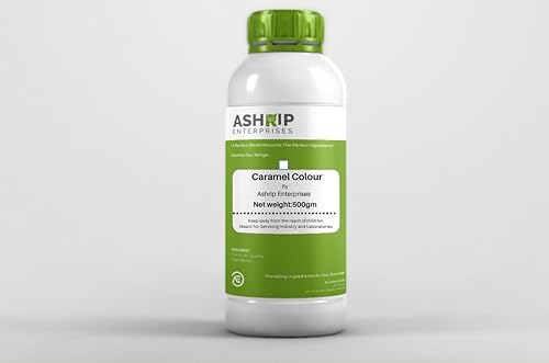 Ashrip Enterprises 500 gm caramel colour for Making Cosmetics for Eye makeup, Facial makeup, Hair care ,Baby care,Hair color, nail,Oral care,Shaving, Skin care, Dairy products.