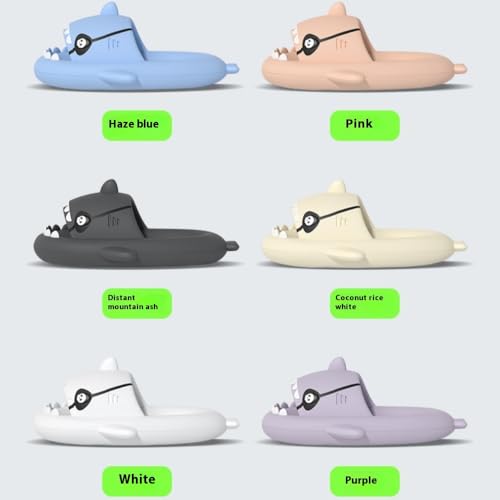 Pirate Shark Slides,Ummer Non-slip Thick-soled Shark Slippers For Men And Women, Indoor And Outdoor Super Soft Beach Slippers.3