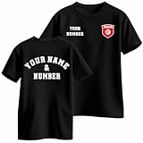 EINZIGARTIGES DESIGN - Fühlen Sie sich wie ein Superstar mit unseren tollen T-Shirt Designs. Unsere lustigen T-Shirts sind ein perfekter Bestandteil Ihres lässigen Outfits oder Trainings. Sie können aus mehreren leuchtenden Farben und komfortablen europäischen Größen - Klein, Mittel, Groß, Extra Groß, XX- Extra Groß bis 5 XL wählen. Schauen Sie sich unsere anderen Angebote für dieses Design in Damen- und Juniorgrößen an. Das Design kann je nach Größe kleiner oder größer erscheinen.
