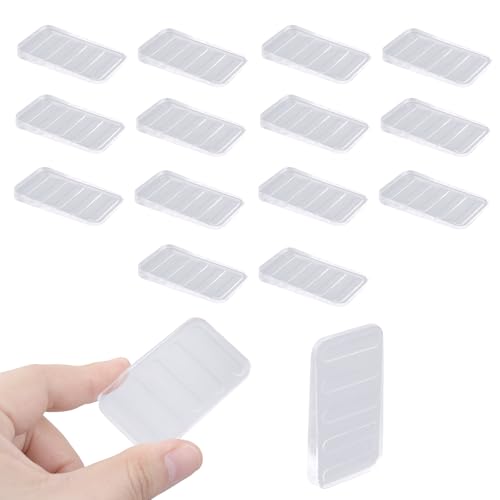16 Piezas Calzas Niveladoras para Muebles, Cuñas Nivel Ajustables Muebles Silicona Transparente para Puertas Mesas Armarios y Pisos de Inodoros Irregulares y Tambaleantes