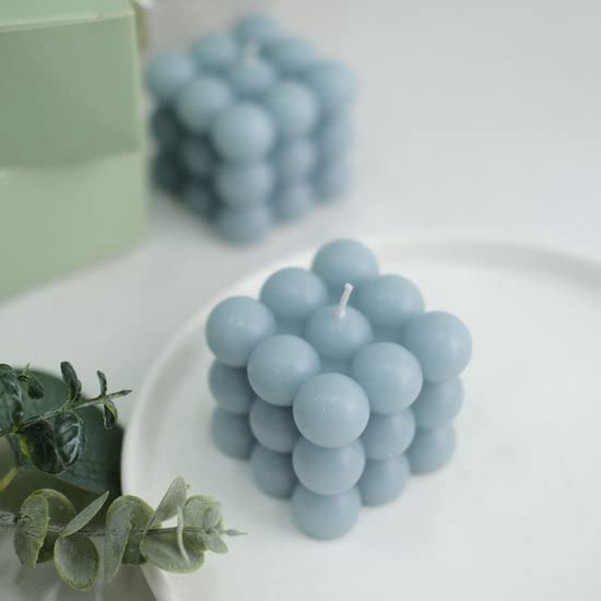 TABLECLOTHSFACTORY 2 Pack | Dusty Blue 2